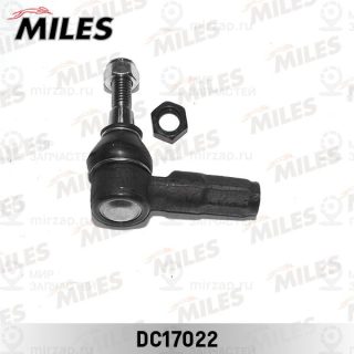 Наконечник поперечной рулевой тяги MILES DC17022