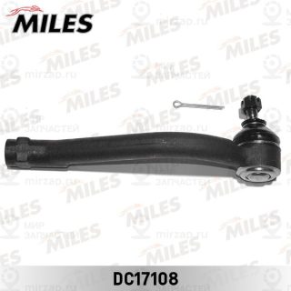 Наконечник поперечной рулевой тяги MILES DC17108