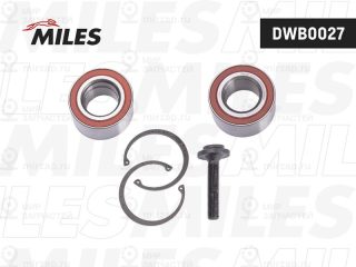 Комплект подшипника ступицы колеса MILES DWB0027
