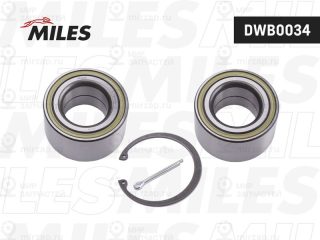 Комплект подшипника ступицы колеса MILES DWB0034