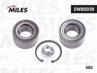 Комплект подшипника ступицы колеса MILES DWB0038