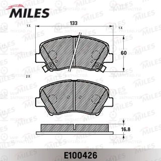 Запчасть MILES E100426