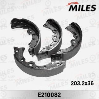 Комплект тормозных колодок MILES E210082