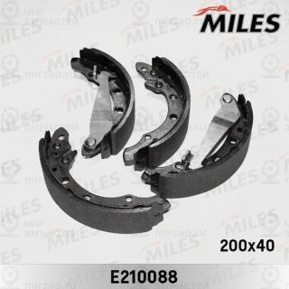 Комплект тормозных колодок MILES E210088