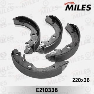 Комплект тормозных колодок MILES E210338