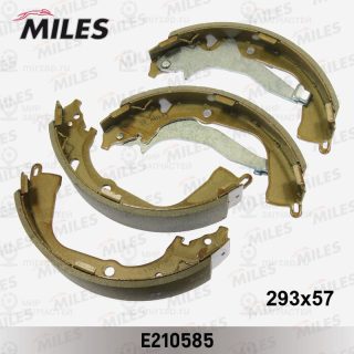 Комплект тормозных колодок MILES E210585