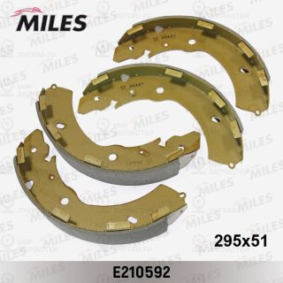 Комплект тормозных колодок MILES E210592
