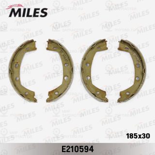 Комплект тормозных колодок стояночной системы MILES E210594