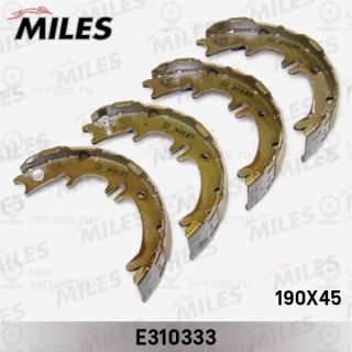 Комплект тормозных колодок стояночной системы MILES E310333