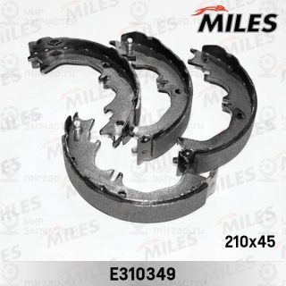 Комплект тормозных колодок стояночной системы MILES E310349