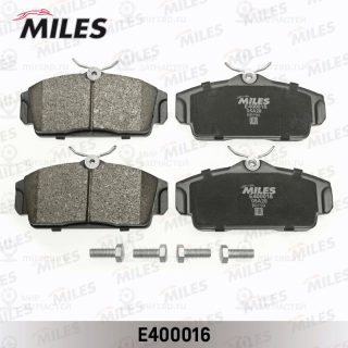 Комплект тормозных колодок (дисковый тормоз) MILES E400016