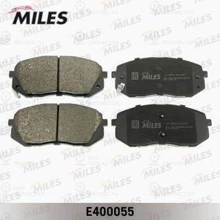 Комплект тормозных колодок (дисковый тормоз) MILES E400055