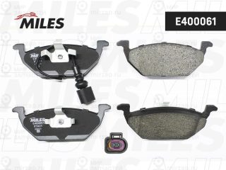 Комплект тормозных колодок (дисковый тормоз) MILES E400061