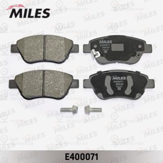 Комплект тормозных колодок (дисковый тормоз) MILES E400071