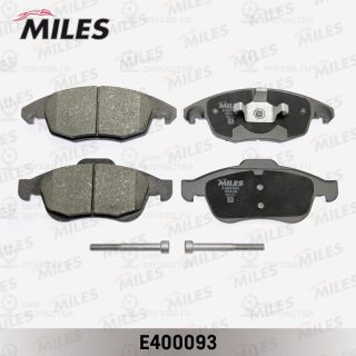 Комплект тормозных колодок (дисковый тормоз) MILES E400093