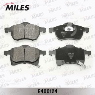 Комплект тормозных колодок (дисковый тормоз) MILES E400124