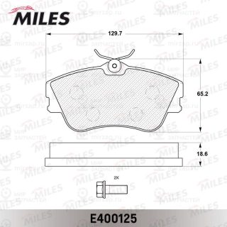 Запчасть MILES E400125