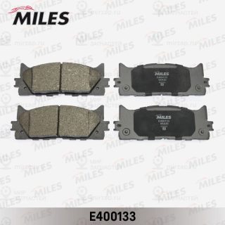 Комплект тормозных колодок (дисковый тормоз) MILES E400133