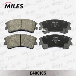 Комплект тормозных колодок (дисковый тормоз) MILES E400165