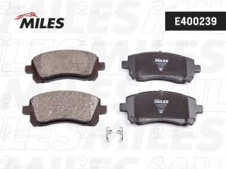 Комплект тормозных колодок (дисковый тормоз) MILES E400239