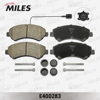 Комплект тормозных колодок (дисковый тормоз) MILES E400283