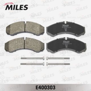 Комплект тормозных колодок (дисковый тормоз) MILES E400303