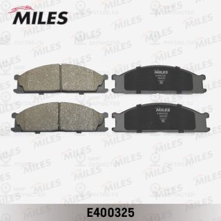 Комплект тормозных колодок (дисковый тормоз) MILES E400325