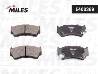 Комплект тормозных колодок (дисковый тормоз) MILES E400369