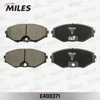 Комплект тормозных колодок (дисковый тормоз) MILES E400371