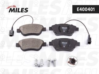 Комплект тормозных колодок (дисковый тормоз) MILES E400401