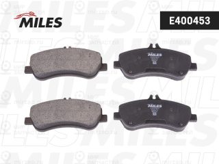 Комплект тормозных колодок (дисковый тормоз) MILES E400453