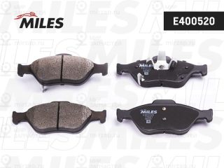 Комплект тормозных колодок (дисковый тормоз) MILES E400520