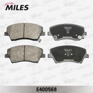 Комплект тормозных колодок (дисковый тормоз) MILES E400568