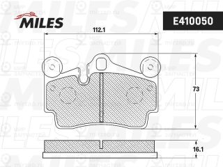 Запчасть MILES E410050