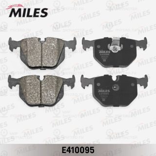 Комплект тормозных колодок (дисковый тормоз) MILES E410095