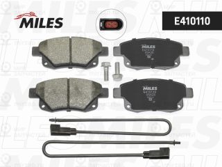 Комплект тормозных колодок (дисковый тормоз) MILES E410110