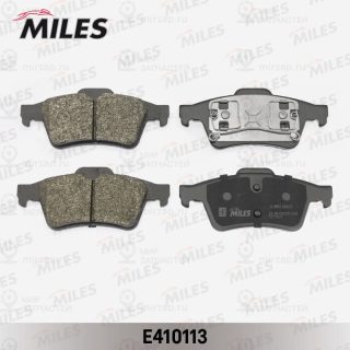 Комплект тормозных колодок (дисковый тормоз) MILES E410113