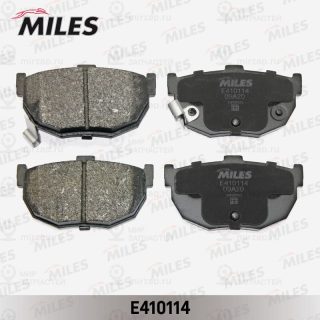 Комплект тормозных колодок (дисковый тормоз) MILES E410114