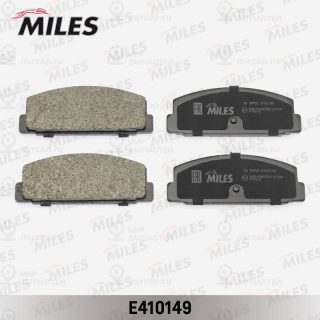 Комплект тормозных колодок (дисковый тормоз) MILES E410149