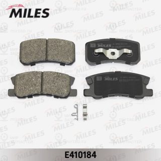 Комплект тормозных колодок (дисковый тормоз) MILES E410184