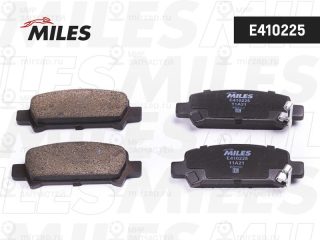 Комплект тормозных колодок (дисковый тормоз) MILES E410225