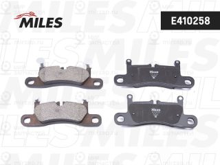 Комплект тормозных колодок (дисковый тормоз) MILES E410258