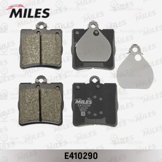 Комплект тормозных колодок (дисковый тормоз) MILES E410290