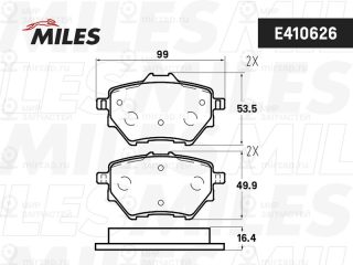 Запчасть MILES E410633
