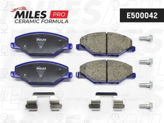 Комплект тормозных колодок (дисковый тормоз) MILES E500042