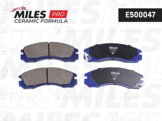 Комплект тормозных колодок (дисковый тормоз) MILES E500047