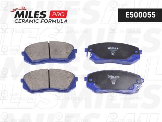 Комплект тормозных колодок (дисковый тормоз) MILES E500055
