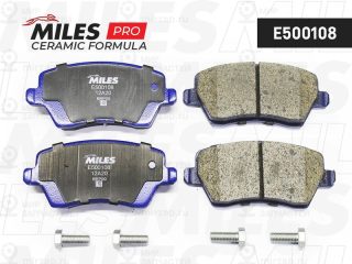 Комплект тормозных колодок (дисковый тормоз) MILES E500108