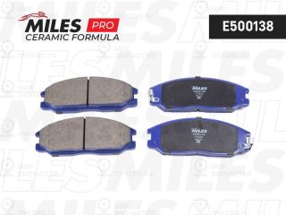 Комплект тормозных колодок (дисковый тормоз) MILES E500138