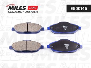Комплект тормозных колодок (дисковый тормоз) MILES E500145